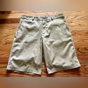 Nike Mens Golf Size 34 Tour Performance Dri Fit Shorts - Khaki